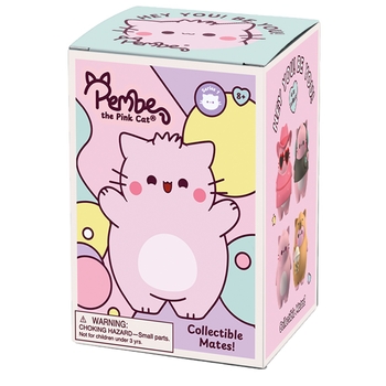 Pembe Foam Mates Katzen Quetschspielzeug 9 cm sortiert