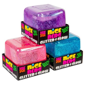 NeeDoh Niceberg Glitter & Glow Fidget Toy Assortment