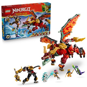 LEGO NINJAGO 71868 Wyldfyre's Transforming Dragon Mech Set