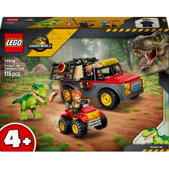 LEGO Jurassic World 77978 Transporter für den Jungen T. Rex