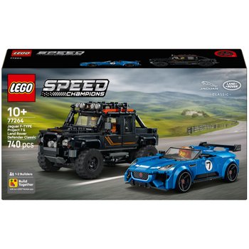 LEGO Speed Champions 77264 Jaguar Project 7 & Land Rover Defender