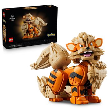 LEGO Pokémon 72160 Arcanine Set for Adults