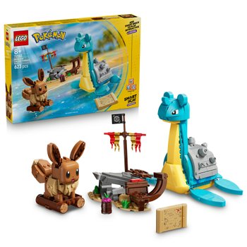 LEGO Pokémon 72162 SMART Play: Eevee and Lapras's Treasure Hunt Set