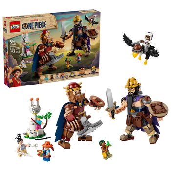 LEGO One Piece 75644 Dorry Contre Brogy Les Géants de Little Garden