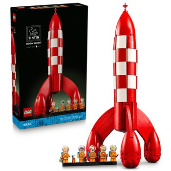 LEGO Ideas 21367 Tintin Moon Rocket Set for Adults
