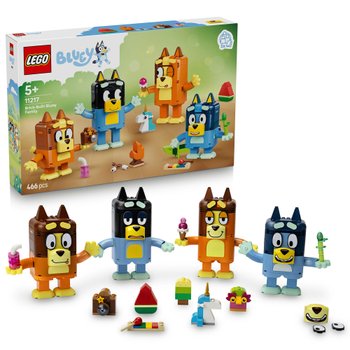 LEGO Bluey 11217 Brick-Built Bluey Family Set