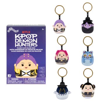 Squishmallows KPop Demon Hunters Clip Mystery Box 7,5 cm sortiert