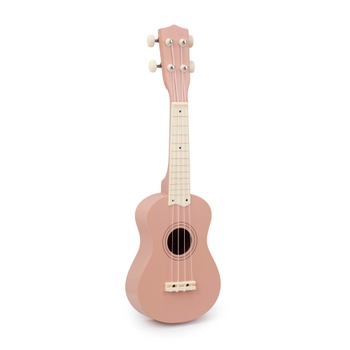 Ukulele aus Holz rosa