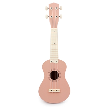 Rockstar Junior Wooden Ukulele Pink 53cm