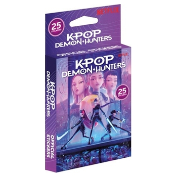 K-Pop Demon Hunters - 5 Pochettes de 5 Stickers