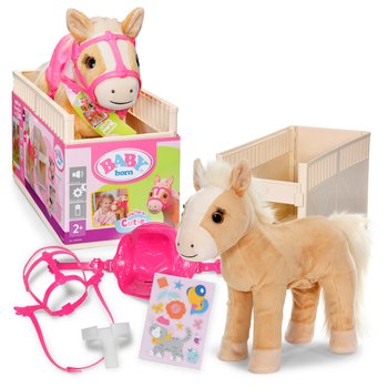 BABY born Pferd Cutie mit Stallbox