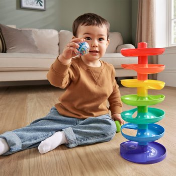 Big Steps Busy Ball Tower Sensory Activity Set