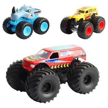 Super Wheelz Die-Cast Monster Trucks 3er Set