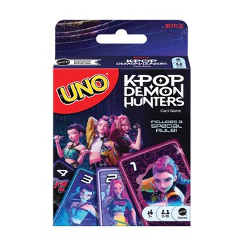 UNO Netflix KPop Demon Hunter Card Game