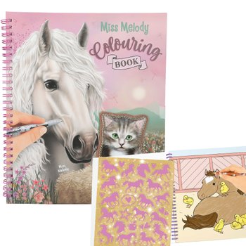 Miss Melody - Livre de Coloriage
