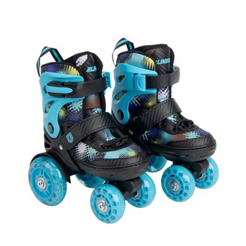 Blindside - Patins à Roulettes LED Taille 27-30 - Bleu