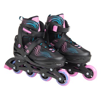 Blindside - Paire de Rollers Taille 38-41 - Noir et Rose