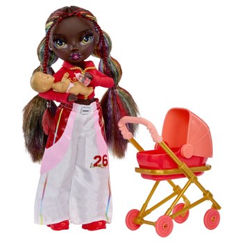 Rainbow High Doll Junior High Babysitters Iris Bow