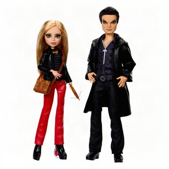 Monster High x Buffy Skullector Puppen Buffy und Angel 2er Set
