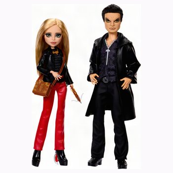 Monster High x Buffy Skullector Puppen Buffy und Angel 2er Set