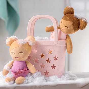 LullaBaby Bath Dolls with Basket