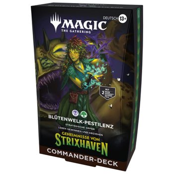 Magic The Gathering Geheimnisse von Strixhaven Commander-Deck Blütenwelk-Pestilenz