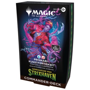 Magic The Gathering Geheimnisse von Strixhaven Commander-Deck Prismari-Kunstfertigkeit