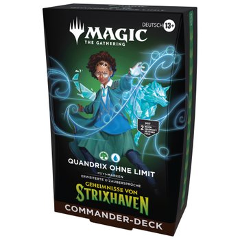 Magic The Gathering Geheimnisse von Strixhaven Commander-Deck Quandrix ohne Limit
