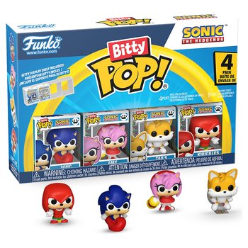 Funko Bitty POP! Sonic Coffret 4 Figurines