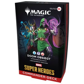 Magic The Gathering Marvel Super Heroes Commander-Deck Doom obsiegt