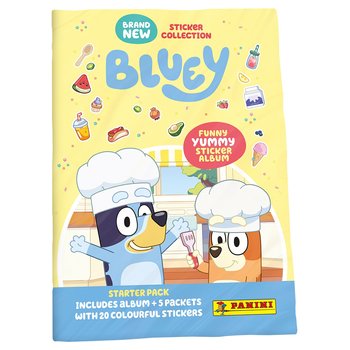 Panini Bluey Funny Yummy Sticker Collection Starter Pack