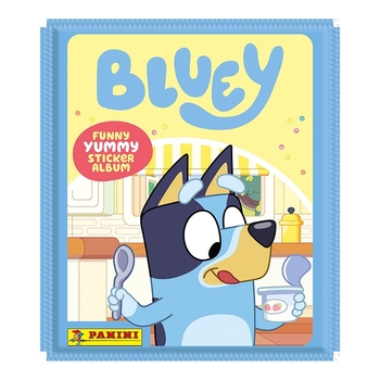 Panini Bluey Funny Yummy Sticker Collection Pack Assortment