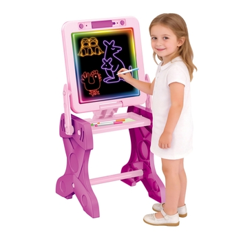 2 in 1 Light Up Easel and Desk