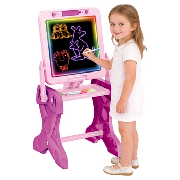 2 in 1 Light Up Easel and Desk