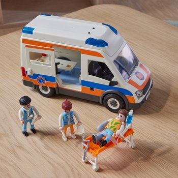 Super Wheelz - Ambulance avec Lumières et Sons