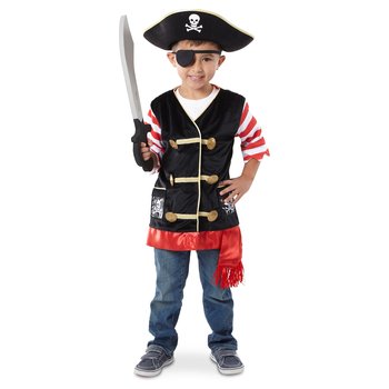 Verkleedset Piraat met Accessoires 3-6 Jaar