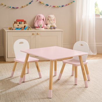 Ivy & Lily Kindertisch mit Stühlen aus Holz Set 3-tlg.