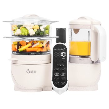 Babymoov Babynahrungszubereiter Nutribaby Plus 6-in-1 für Babybrei und Beikost