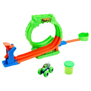 Hot Wheels Monster Trucks Bahn Chaos Looping Challenge 1:64