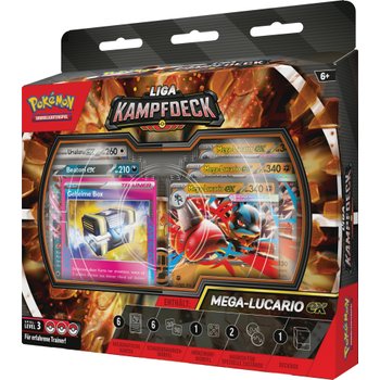 Pokémon Karten Liga-Kampfdeck Mega-Lucario-ex