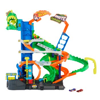Hot Wheels City Ultimate T-Rex Garage Playset