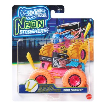 Hot Wheels Monster Trucks Neon Smashers 1:64 Car Assortment