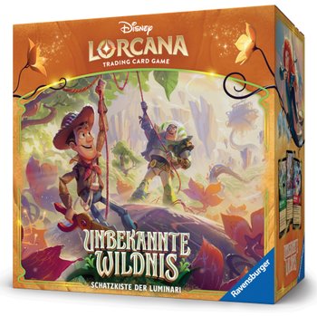 Disney Lorcana Karten Unbekannte Wildnis Schatzkiste der Luminari
