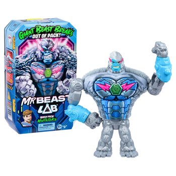 MrBeast Lab Mega-Tech Mutator Silver-Byte Action Figure 23cm