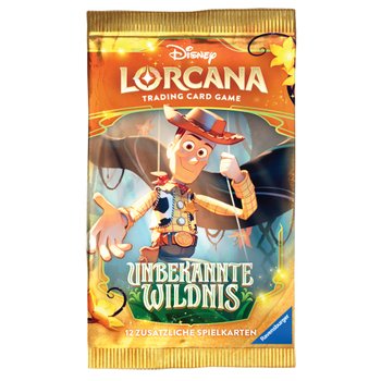 Disney Lorcana Karten Unbekannte Wildnis Booster Pack sortiert