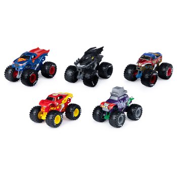 Monster Jam - DC Comics 1/64 Pack 5 Monster Trucks