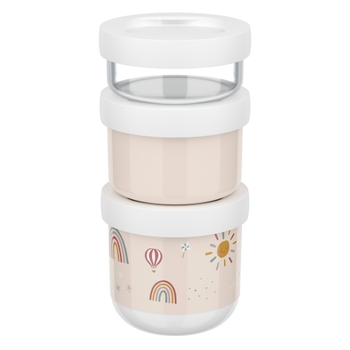 Mepal mio stapelbares Snackbox Set 3-teilig