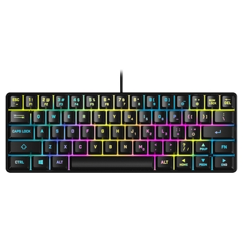 Stealth Light-Up LED Mini Gaming Keyboard