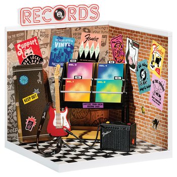 MGA's Miniverse: Make It Mini Spaces Record Shop