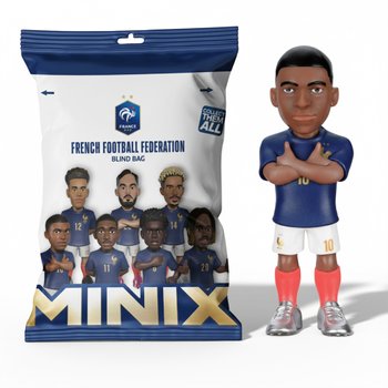 Minix - Figurine de Football Équipe de France 12 cm - Modèle Surprise